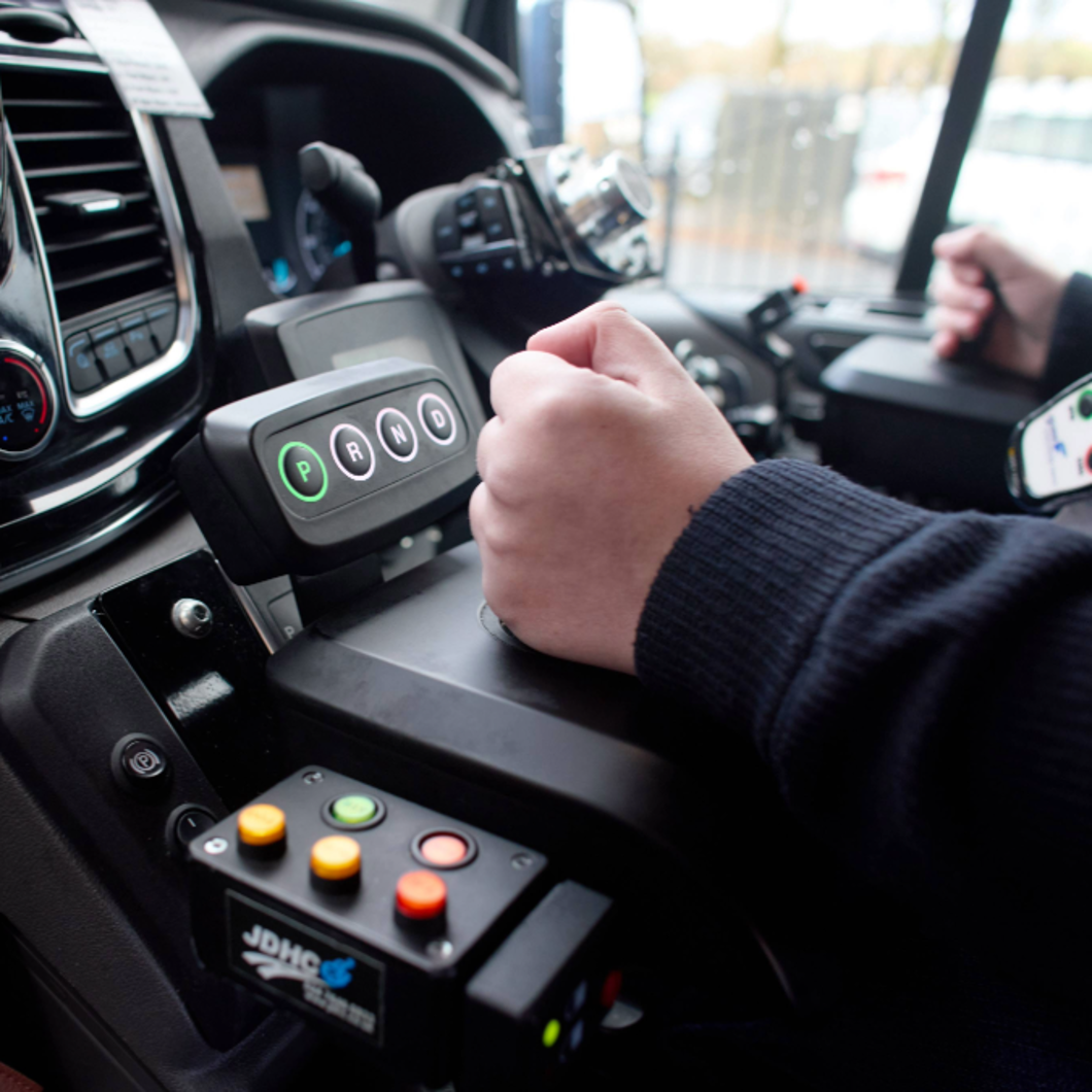 Jack's vehicle hand controls